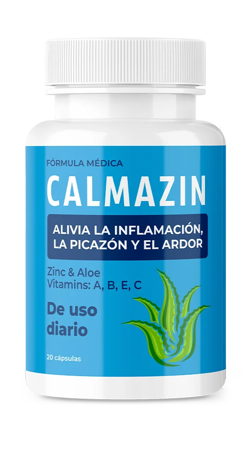Calmazin — 20 cápsulas con extractos naturales para hemorroides