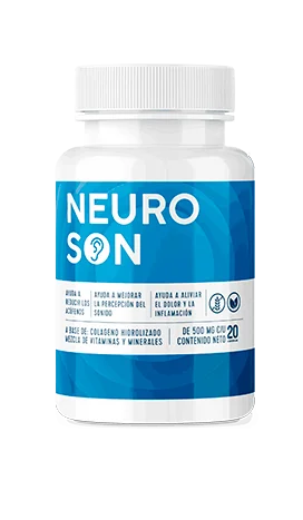 Neuroson — 20 cápsulas para la salud auditiva y protección del oído