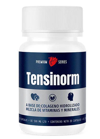 Tensinorm — 20 cápsulas con extractos naturales para la presión arterial
